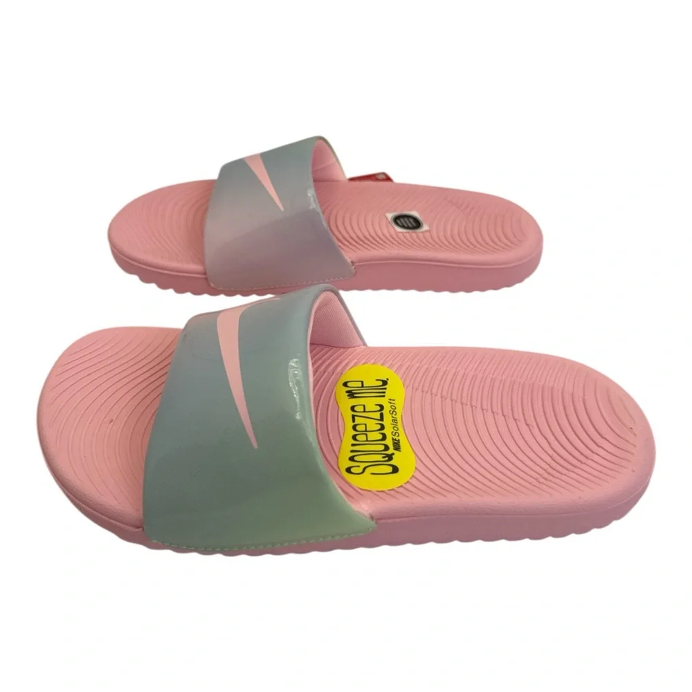 Nike Girls' Kid Kawa Move Sandal Sport Slides Athletic Lightweight Comfort Sz 13